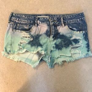 Tye dye shorts